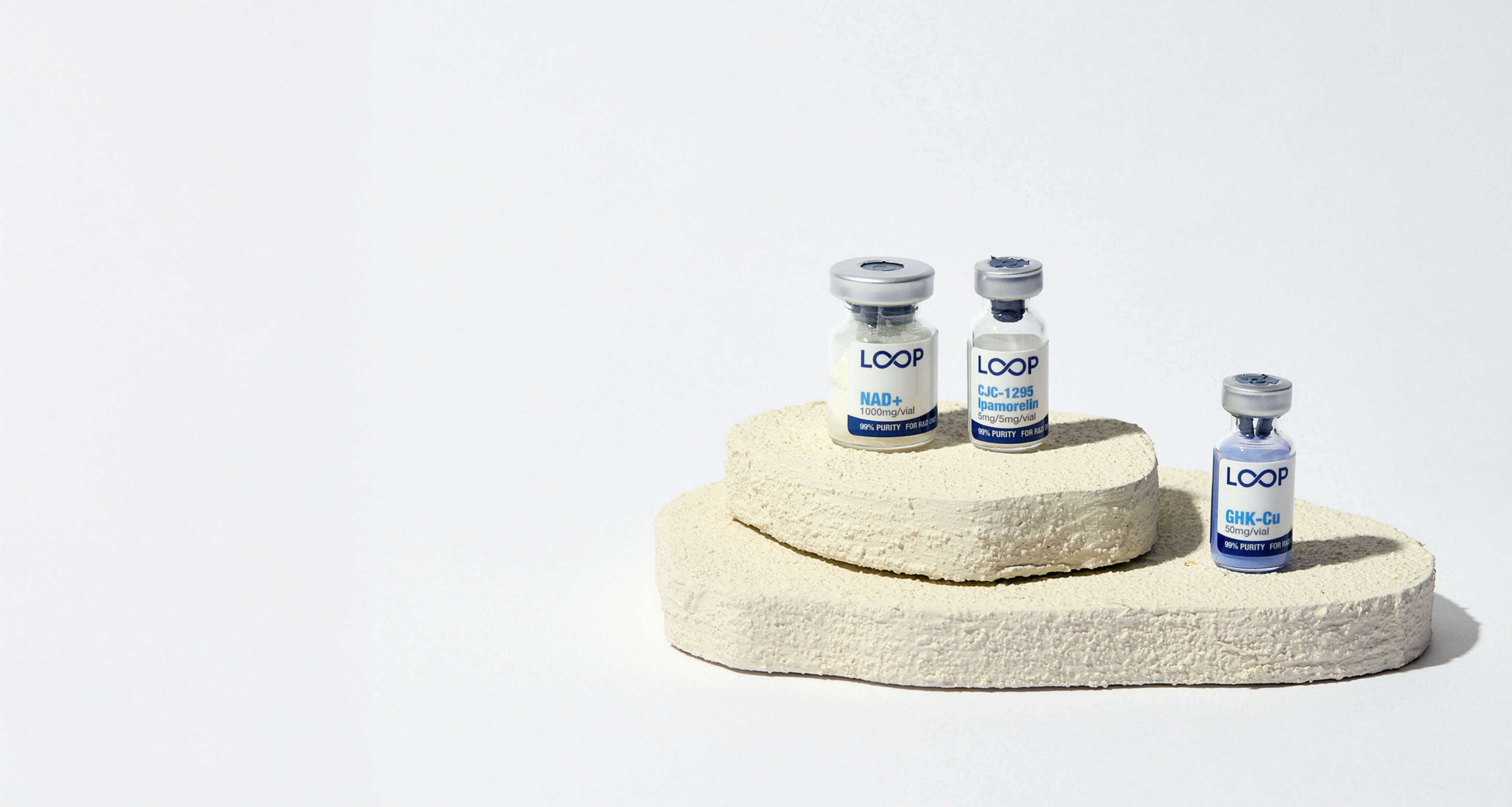 High-purity peptides for research purposes, not for human consumption.